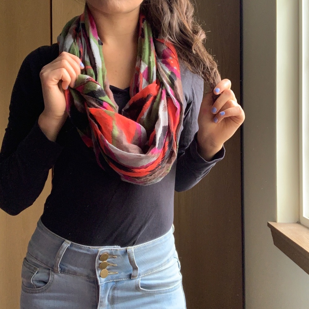 Trendy, Tribal, Pattern, Light, Fashion Scarf